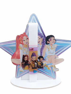 Πασχαλινή Λαμπάδα  K-Pop Demon Hunters με διακοσμητικό σταντ