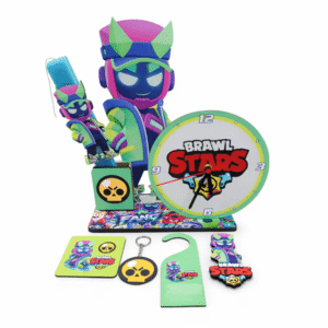 Πασχαλινή Λαμπάδα Brawl Stars με Επιτραπέζιο Ρολόι