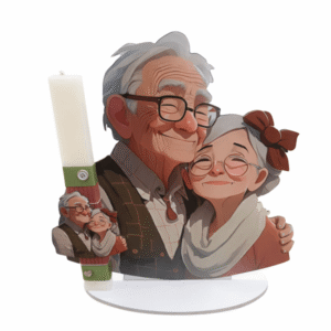 Λαμπάδα  "Παππούς & Γιαγιά"