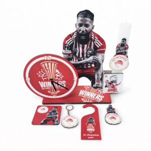 Πασχαλινή Λαμπάδα Δώρου ΟΛΥΜΠΙΑΚΟΣ με Ρολόι & Συλλεκτικά Αξεσουάρ