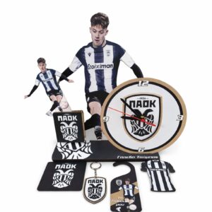 Πασχαλινή Λαμπάδα Δώρου ΠΑΟΚ Κωσταντελιας με Ρολόι & Συλλεκτικά Αξεσουάρ