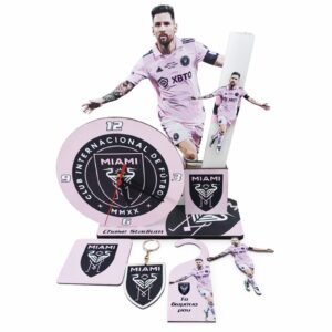 Πασχαλινή Λαμπάδα Δώρου INTER MIAMI με Ρολόι & Συλλεκτικά Αξεσουάρ