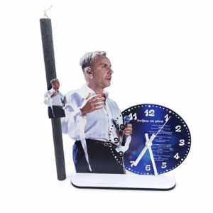 Πασχαλινή Λαμπάδα Μαζωνάκης με Επιτραπέζιο Ρολόι & Στίχο Τραγουδιού